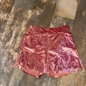 Crushed mauve shorts